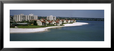 Aerial View Of Hotels On The Beach, Gulf Of Mexico, Clearwater Beach, Florida, Usa by Panoramic Images Pricing Limited Edition Print image