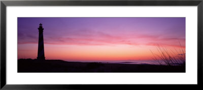 Sunrise, Lighthouse, Cape Hatteras National Seashore, North Carolina, Usa by Panoramic Images Pricing Limited Edition Print image