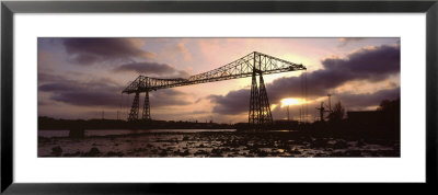 A Bridge, Transporter Bridge, Middlesbrough, North Yorkshire, England, United Kingdom by Panoramic Images Pricing Limited Edition Print image
