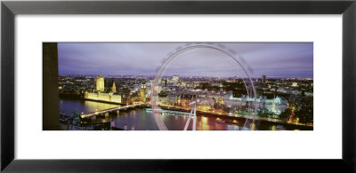 High Angle View Of The Millennium Wheel, London, England, United Kingdom by Panoramic Images Pricing Limited Edition Print image