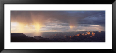 Storm Cloud Over A Landscape, Grand Canyon National Park, Arizona, Usa by Panoramic Images Pricing Limited Edition Print image