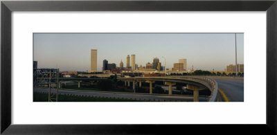 Expressway In A City, Tulsa, Oklahoma, Usa by Panoramic Images Pricing Limited Edition Print image