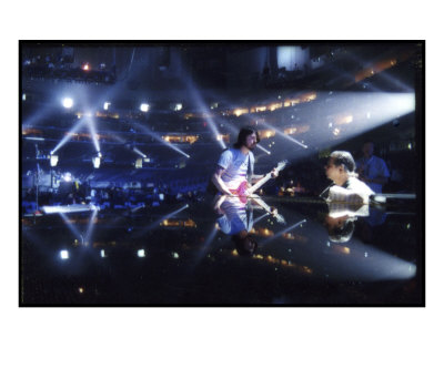 Dave Grohl & Chick Corea Grammys Rehearsal 2004 by Danny Clinch Pricing Limited Edition Print image