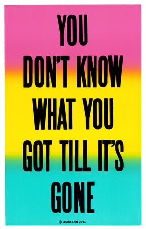 You Don't Know What You Got by Ashkahn Pricing Limited Edition Print image
