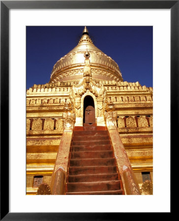 Shwezigon Paya, Bagan, Myanmar by Inger Hogstrom Pricing Limited Edition Print image