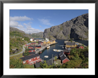 Nusfjord, Flakstadoya, Lofoten Islands, Norway, Scandinavia by Gary Cook Pricing Limited Edition Print image