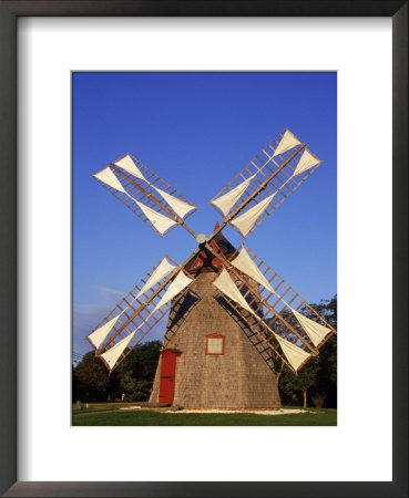 Cape Cod's Oldest Windmill, 1680S, Ma by Jeff Greenberg Pricing Limited Edition Print image