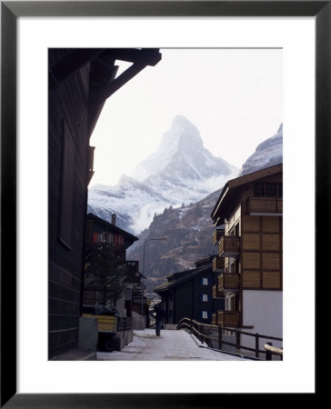 Zermatt And The Matterhorn, Swiss Alps, Switzerland by Adam Woolfitt Pricing Limited Edition Print image