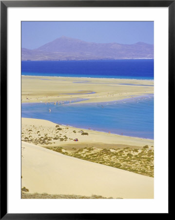 Sandy Dunes, Coastline And Peninsula De Gandia, Fuerteventura, Canary Islands, Spain by Marco Simoni Pricing Limited Edition Print image
