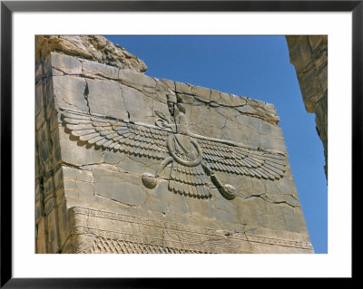 Ahura Mazda, Supreme God In Zoroastrianism, Persepolis, Unesco World Heritage Site, Iran by Richard Ashworth Pricing Limited Edition Print image