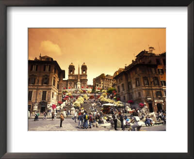 Spanish Steps In Rome, Italy by Bill Bachmann Pricing Limited Edition Print image