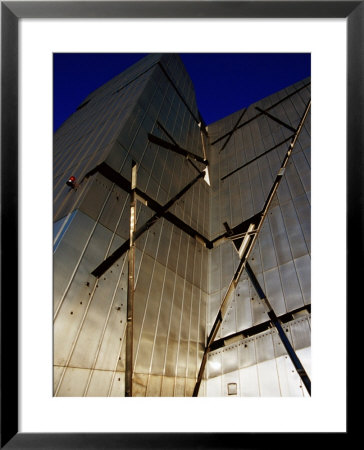 Zinc-Clad Walls Of Jewish Museum In Kreutzberg, Berlin, Germany by Krzysztof Dydynski Pricing Limited Edition Print image