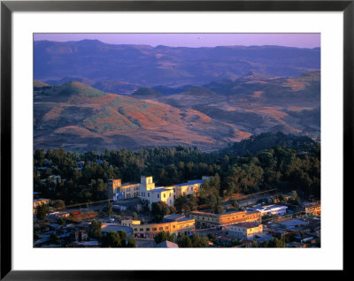 Town Centre At Sunset, Gondar, Ethiopia by Frances Linzee Gordon Pricing Limited Edition Print image