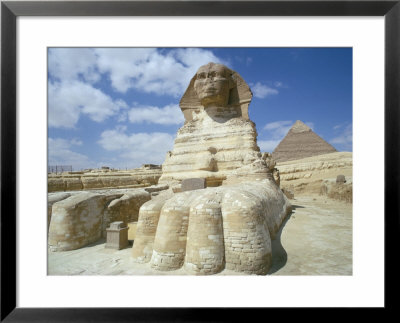 The Sphinx, Giza, Unesco World Heritage Site, Cairo, Egypt, North Africa, Africa by Adam Woolfitt Pricing Limited Edition Print image