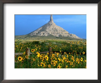 Soft Limestone Formation Chimney Rock, Nebraska, Usa by Stephen Saks Pricing Limited Edition Print image