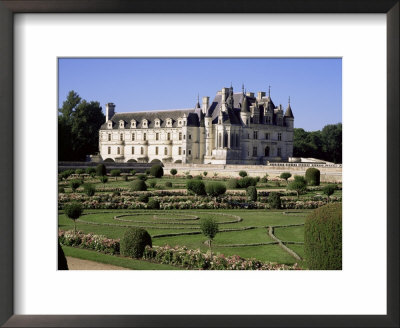 Chateau Of Chenonceau And Garden, Touraine, Loire Valley, Centre, France by Roy Rainford Pricing Limited Edition Print image