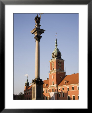 Castle Square, The Sigismund Iii Vasa Column And Royal Castle, Old Town, Warsaw by Gavin Hellier Pricing Limited Edition Print image