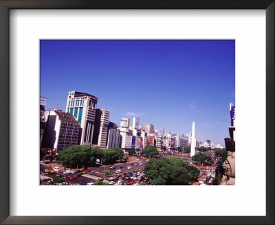 Avenida 9 De Julio And Obelisco, Buenos Aires, Argentina by Michele Molinari Pricing Limited Edition Print image