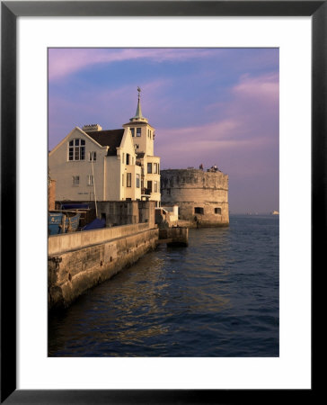 Round Tower, Old Portsmouth, Portsmouth, Hampshire, England, United Kingdom by Jean Brooks Pricing Limited Edition Print image