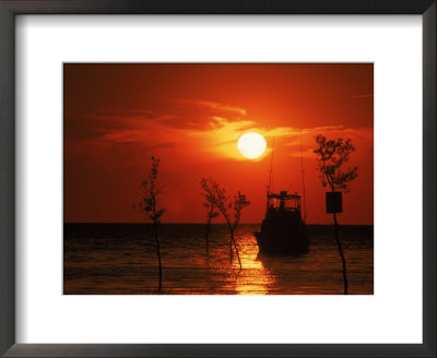 Fishing Boat, Sunset, Rock Harbor, Cape Cod, Ma by Ed Langan Pricing Limited Edition Print image
