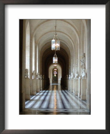 Hallway, Versailles, France by Lisa S. Engelbrecht Pricing Limited Edition Print image