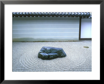 Zen Rock Garden, Japan by Rob Tilley Pricing Limited Edition Print image