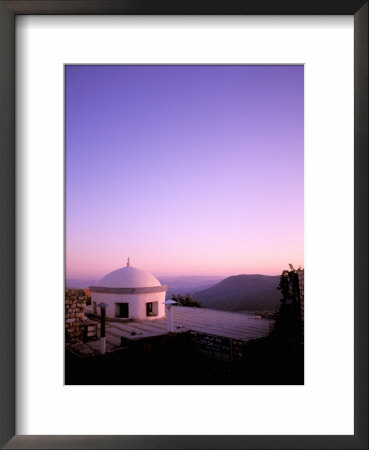 View At Sunset, Safad, Galilee, Israel by Nik Wheeler Pricing Limited Edition Print image