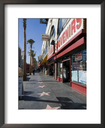 Hollywood Boulevard, Hollywood, Los Angeles, California, Usa by Ethel Davies Pricing Limited Edition Print image