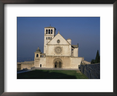 The Basilica Of St. Francis, Assisi, Unesco World Heritage Site, Umbria, Italy by Christina Gascoigne Pricing Limited Edition Print image