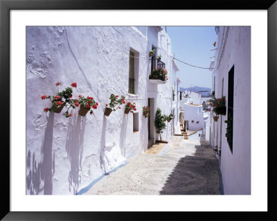 Village Of Frigiliana, Malaga Area, Andalucia, Spain by Michael Busselle Pricing Limited Edition Print image