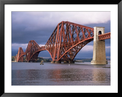 Forth Railway Bridge, Queensferry, Edinburgh, Lothian, Scotland, United Kingdom by Neale Clarke Pricing Limited Edition Print image