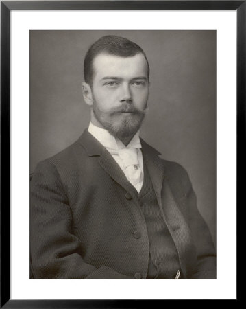 Nikolay Aleksandrovich Tsar Nicolas Ii Ruled 1894-1917 by Downey Pricing Limited Edition Print image