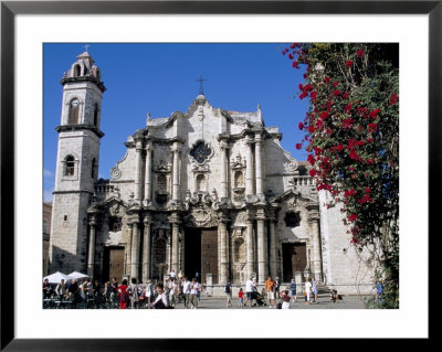 Catedral De San Cristobal, Old Havana, Havana, Cuba, West Indies, Central America by R H Productions Pricing Limited Edition Print image