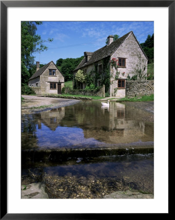 The Ford, Duntisbourne Leer, Gloucestershire, The Cotswolds, England, United Kingdom by Roy Rainford Pricing Limited Edition Print image