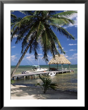 Main Dive Site In Belize, Ambergris Caye, Belize, Central America by Gavin Hellier Pricing Limited Edition Print image