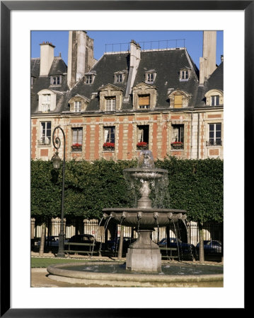 Place Des Vosges, Paris, France by Charles Bowman Pricing Limited Edition Print image