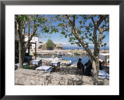 Skala Sikimmia Harbour, Lesbos, Greece by Roy Rainford Pricing Limited Edition Print image