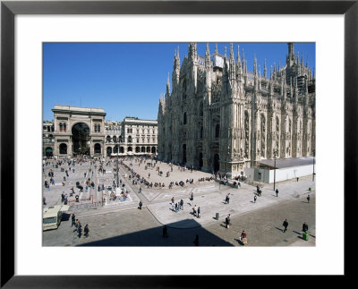 Piazza Del Duomo, Milan, Italy by Hans Peter Merten Pricing Limited Edition Print image