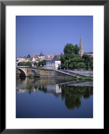 Bergerac, And The River Dordogne, Dordogne, Aquitaine, France by David Hughes Pricing Limited Edition Print image