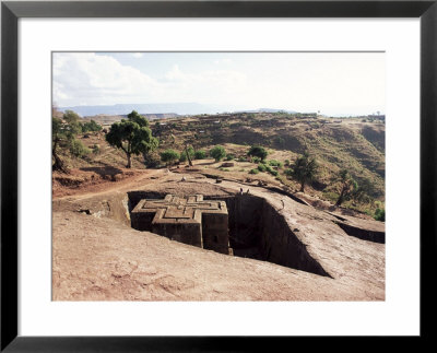 Bet Giorgis Church, Lalibela, Unesco World Heritage Site, Ethiopia, Africa by Julia Bayne Pricing Limited Edition Print image