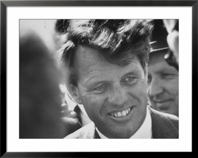 Senator Robert F. Kennedy During Campaign Trip To Help Election Of Local Democrats by Bill Eppridge Pricing Limited Edition Print image