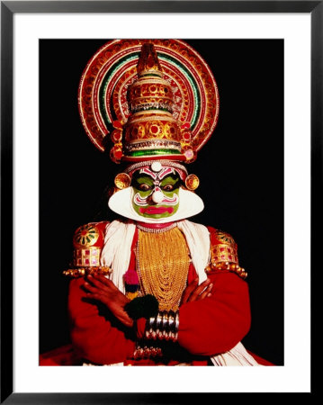 Kathakali Performance, Kochi, India by Eddie Gerald Pricing Limited Edition Print image
