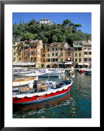 Harbour, Portofino, Liguria, Italy by Richard Ashworth Pricing Limited Edition Print image