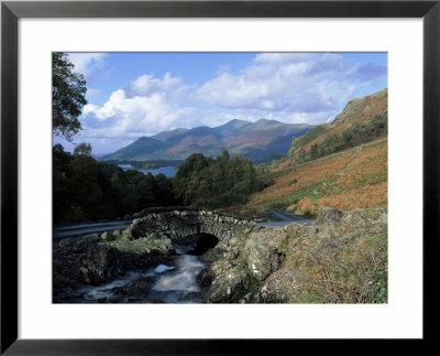 Looking Towards Derwent Water And The Skiddaw Hills From Ashness Bridge, Cumbria, Uk by Lee Frost Pricing Limited Edition Print image