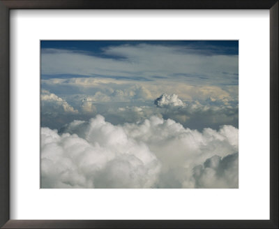Above The Cloud Deck In A Commercial Airplane by Heather Perry Pricing Limited Edition Print image