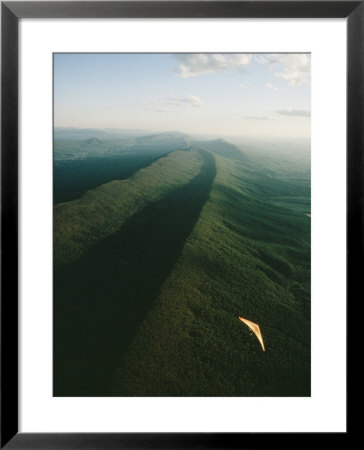 Hang Glider Over Massanutten Mountain, Shenandoah Valley by Skip Brown Pricing Limited Edition Print image