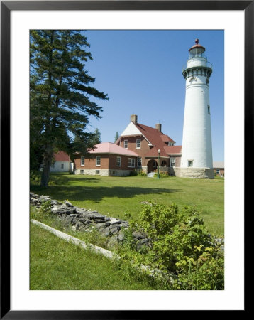 Seul Choix Lighthouse, Michigan, Usa by Ethel Davies Pricing Limited Edition Print image