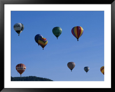 Colorful Hot Air Balloons Fill The Sky In Austria by Peter Carsten Pricing Limited Edition Print image