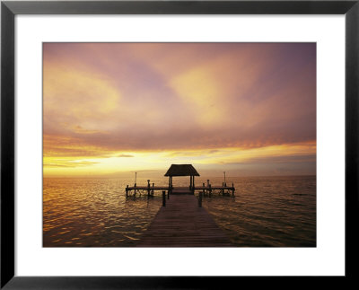 Sunset Over The Gulf Of Mexico Near Isla Holbox by Michael Melford Pricing Limited Edition Print image