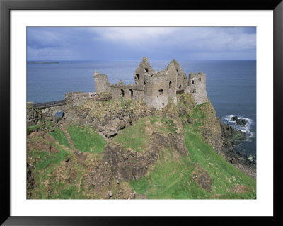 Dunluce Castle, County Antrim, Ulster, Northern Ireland, United Kingdom by Roy Rainford Pricing Limited Edition Print image